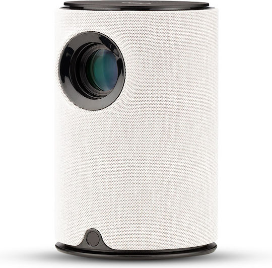 Osio OPRO-4010 Projektor LCD HD LED-Lampe mit Wi-Fi und Eingebauten Lautsprechern Gray