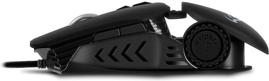 Sven RX-G815 RGB Gaming Ποντίκι 8000 DPI Μαύρο