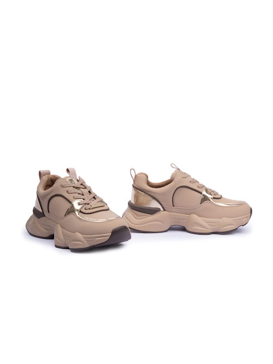 19V69 Damen Sneakers Nude