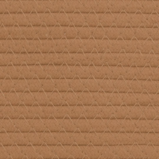 vidaXL Coș de Depozitare Tesatura Maro 49x49x65cm 1buc