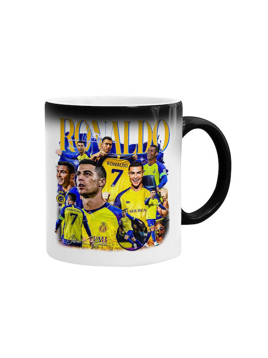 Koupakoupa Cristiano Ronaldo Al Nassr Heat Change Mug Black 330ml