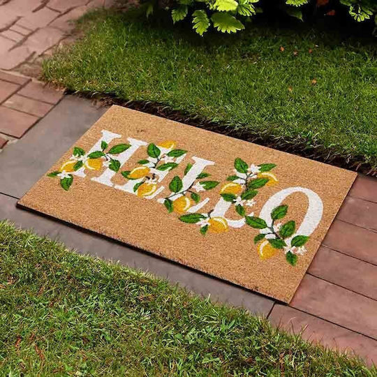 Hauz Πατάκι Εισόδου Lemon Tree Κίτρινο 45x75εκ.
