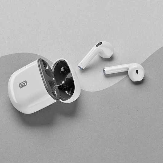 Cellular Line Style Color In-Ear Bluetooth-Freisprecheinrichtung Kopfhörer mit Ladeetui Weiß