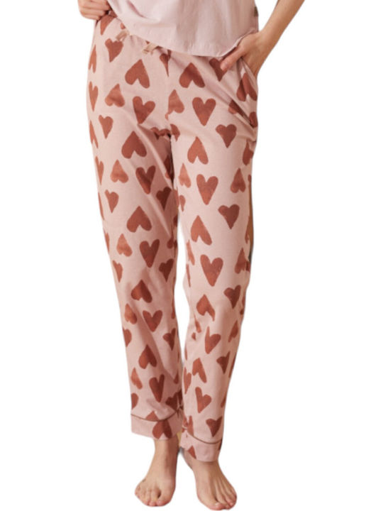 Summer Women's Pyjama Set Pink