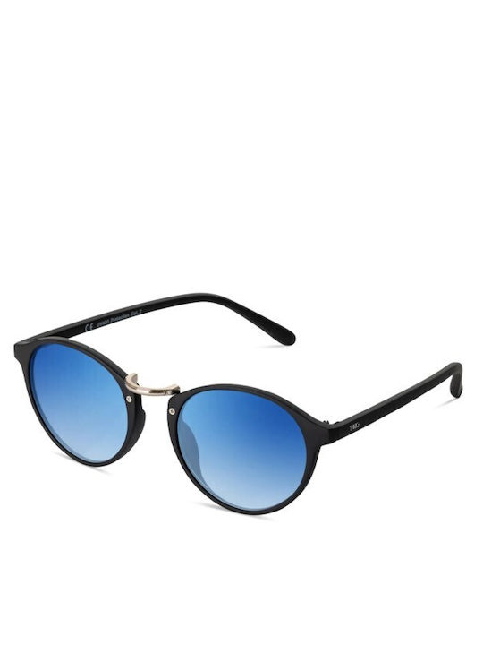 Twig Picasso Men's Sunglasses with Brown Tartaruga Plastic Frame and Green Lens PIC07
