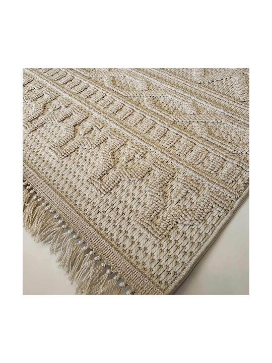 Klonaras Giardino Rug Rectangular Summer Wicker 76 Beige