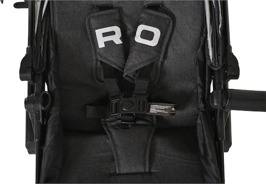Moni Rio Verstellbar 2 in 1 Baby Kinderwagen Geeignet für Neugeborene Black