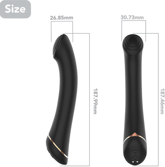 Boss Of Toys Vibrator G-Punkt Schwarz