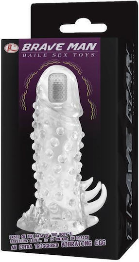 Boss Of Toys Klassisch Vibrator 18cm Transparent