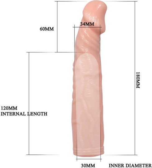 Boss Of Toys Realistic Vibrator Flesh