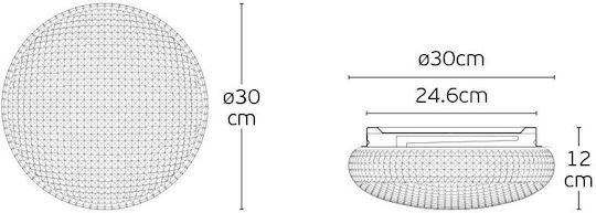 VK Lighting Πλαφονιέρα LED VK Lighting Πλαφονιέρα LED