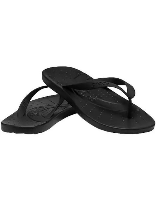 Crocs Herren-Flip-Flops Schwarz