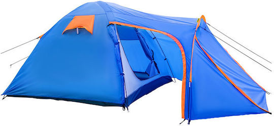 Vevor Camping Tent Tunnel Blue 3 Seasons for 3 People 405x215x170cm