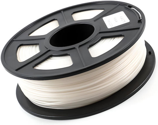 PLA 3D Printer Filament 1.75mm Λευκό 0.2kg