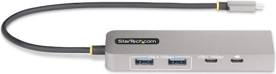 StarTech USB-Hub 10 Anschlüsse USB 3.2 mit USB-C / Ethernet Graue 10G2A1C25EPD