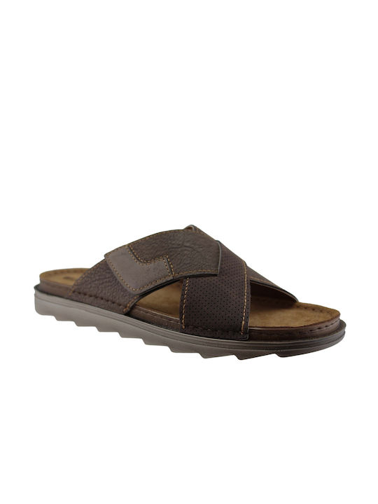 Inblu Anatomico Men's Sandals Brown