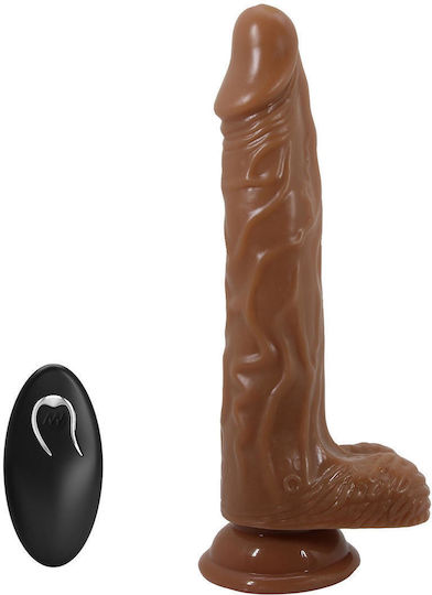 Boss Of Toys Realistisch Vibrator mit Fernbedienung Braun