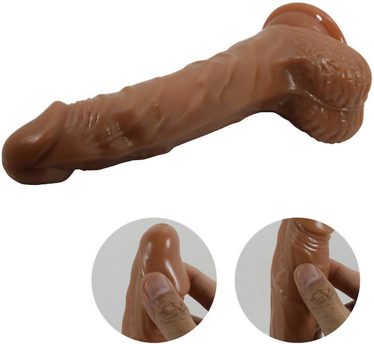 Boss Of Toys Realistisch Vibrator mit Fernbedienung Braun