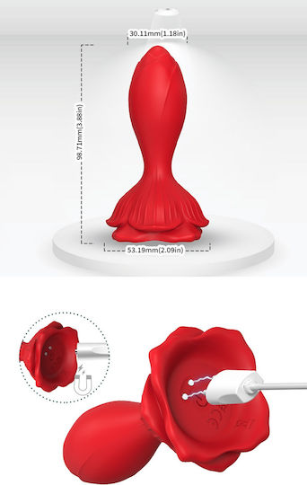 Boss Of Toys Anal Plug Red