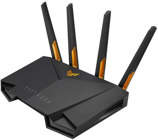 Asus TUF Gaming AX3000 v2 Безжичен Рутер Wi‑Fi 6 - Wi‑Fi 6 с 4 Порта Ethernet