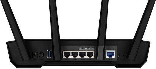 Asus TUF Gaming AX3000 v2 Безжичен Рутер Wi‑Fi 6 - Wi‑Fi 6 с 4 Порта Ethernet