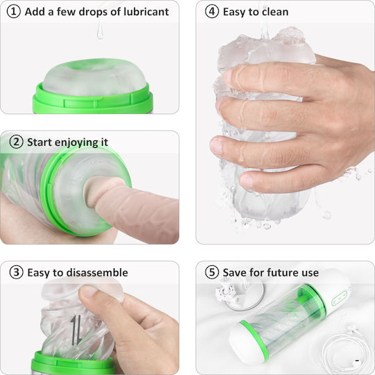 Kinksters Masturbator mit Vibration 1Stück
