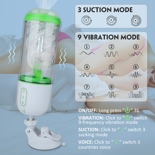 Kinksters Masturbator mit Vibration 1Stück