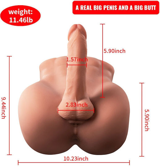 Mistress By Isabella Sinclaire Masturbator Butt with Vibration 3123-07876