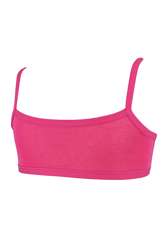 Cotonella Kids' Bralette Fuchsia