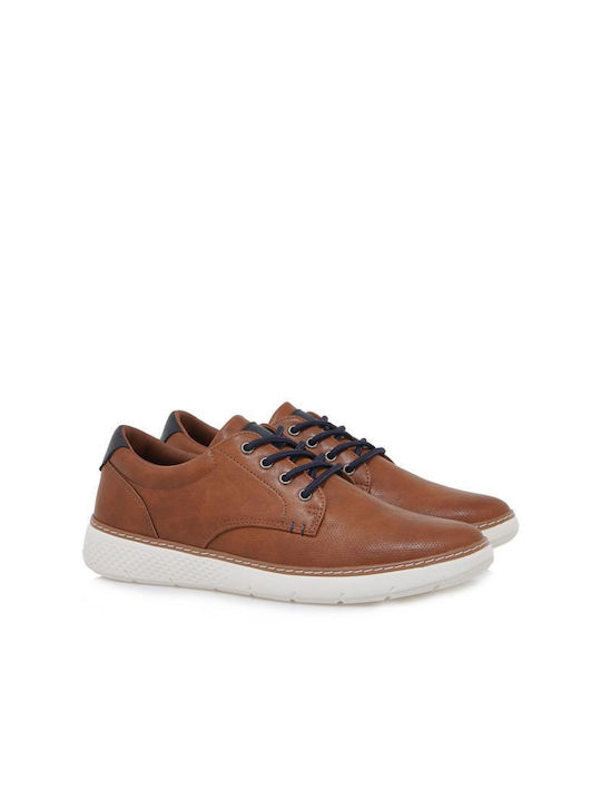 JK London Men's Casual Shoes Tabac Brown