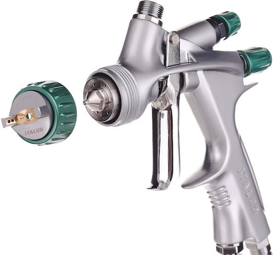 Italco Shine Πιστόλι Βαφής Αέρος HVLP Άνω Δοχείου 1.2mm