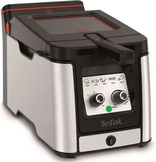 Tefal Clear Duo Фритюрник 3.5лт Сребрист