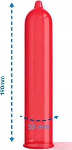 Pasante Kondome 50τμχ 53mm Dünn für ein natürliches Gefühl