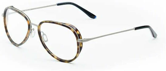 Vuarnet Ανδρικός Σκελετός Γυαλιών με Clip On Καφέ VL18050003