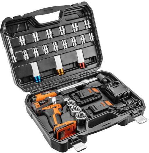 Neo Tools Screwdriver Battery 18V 2x2Ah
