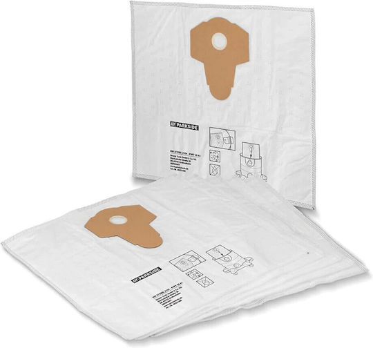 Parkside Vacuum Cleaner Bags 5pcs Compatible with Delonghi Vacuum Cleaners