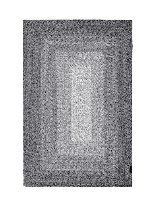 Guy Laroche Shades Rug Rectangular Cotton Grey