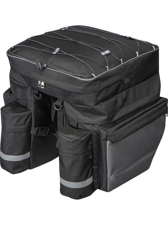 ZT1XJ43QWS268 Gepäckträgertasche Schwarz