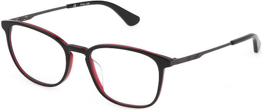 Police Eyeglass Frame Purple V1973 0GEA