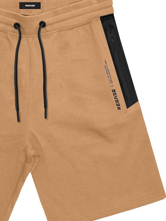 Rebase Rms-036 Sportliche Herrenshorts Sand