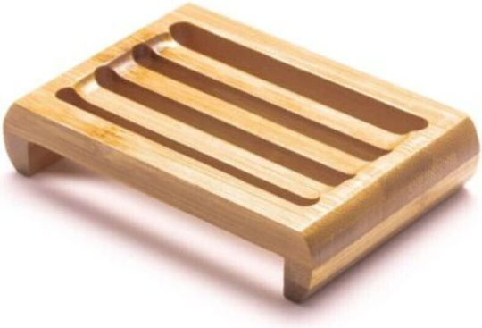 Non-Slip Bath Mats Set Wooden Multicolour