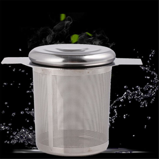 Filtru de Ceai cu mâner din Oțel Inoxidabil 1buc ZE1AG93QWS08