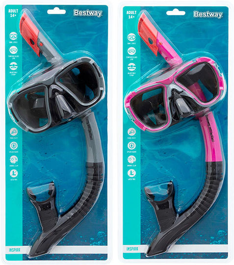 Bestway Sea Mask Silicone with Snorkel Children's in Gray color 24025