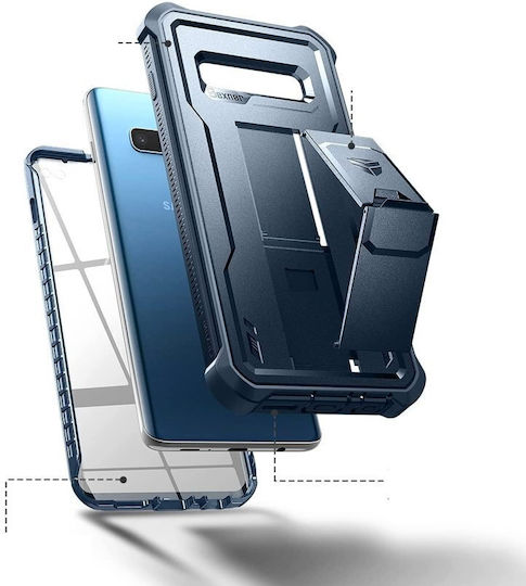 Dexnor 360 Full Cover Μπλε (Galaxy S10+)