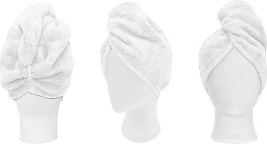 Beauty Home Кърпа за лице Turban Art 3407 Бял