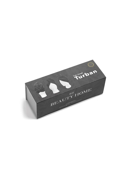 Beauty Home Πετσέτα Προσώπου Turban Art 3407 Λευκό