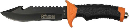Richmann Knife Orange in Sheath