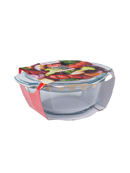 Alpina Appliances Dutch Oven Oval mit Glasdeckel 27.9x23cm 1Stück