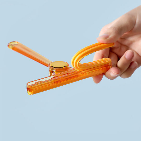 Brush Dogs for Hair Removal Orange