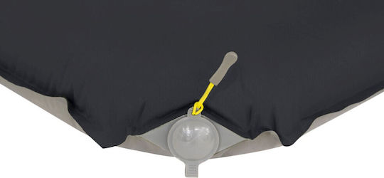 Outwell Sleepin Самонадуваем Двуместен Къмпинг Матрак 183x128см Дебелина 3см Черен